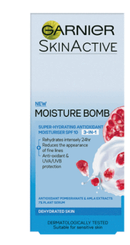 garnier red moisturiser