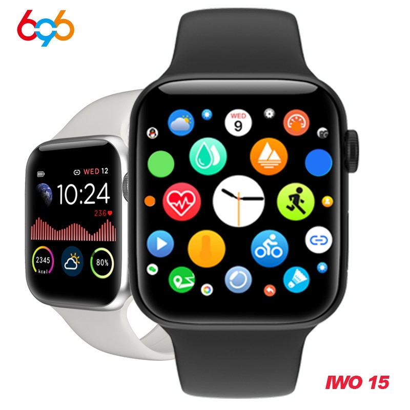W68 smart watch Men Series 5 Full Touch IP67 waterproof Fitness Tracker  Heart Rate Monitor smartwatch Women VS W58 Iwo 12