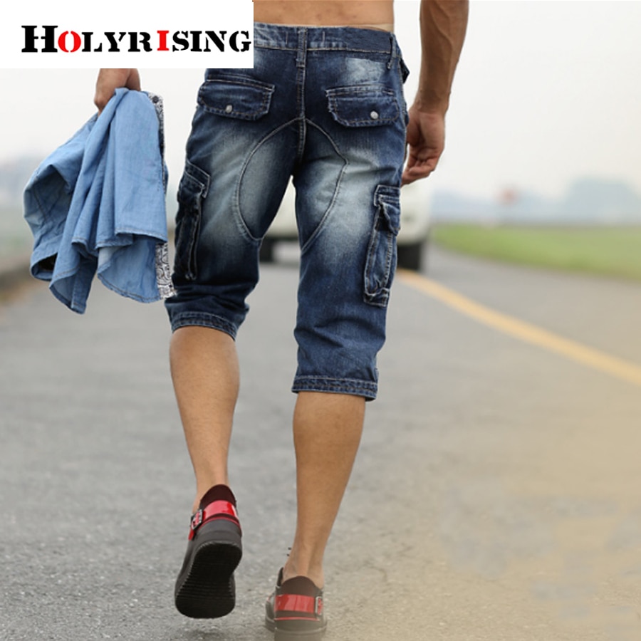 men cargo shorts bermuda homme male 