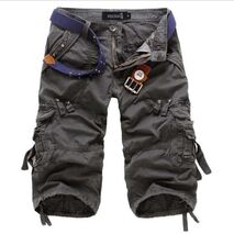 8 Colors Plus Size 29-42 New Brand Summer Camouflage Loose Cargo Shorts Men Camo Summer Short Pants Homme Cargo Shorts NO BELT
