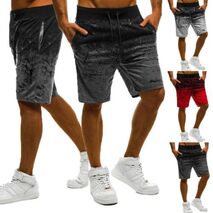 Brand New Summer Men Gradient Cargo Shorts Men Elastic Beach Sport Pants Shorts Pocket Masculina Shorts Homme Men Clothing