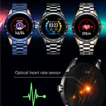 LIGE 2019 New Smart Watch Men LED Screen Heart Rate Monitor Blood Pressure Fitness tracker Sport Watch waterproof Smartwatch+Box