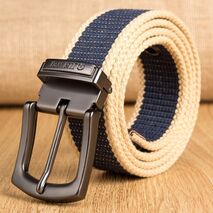 Military Tactical Belt Men Canvas Belts for Jeans Male Casual Metal Pin Detachable Buckle Straps Belt ceintures 140 150 160 cm
