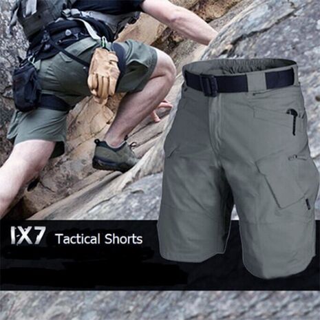 Camouflage Cargo Shorts Men 2019 New Mens Casual Shorts Male Loose Work Shorts Man Military Short Pants DSM