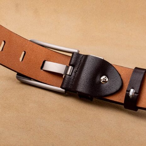 Men Belt Cow Genuine Leather Luxury High Quality Brand Pin Buckle Belts Strap Male Cinturones Para Hombre De Lujo De Dise Ador