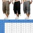 Men's Casual Combat Cargo Shorts 3/4 Sport Pants Beach Elastic Waist Safari Style Trousers US